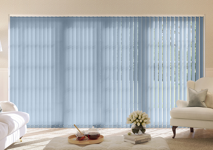 Roma, Horizon Blue - Vertical Blind - Image 3